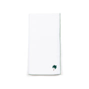 Guardanapos Nazaré em branco com bordado de verão