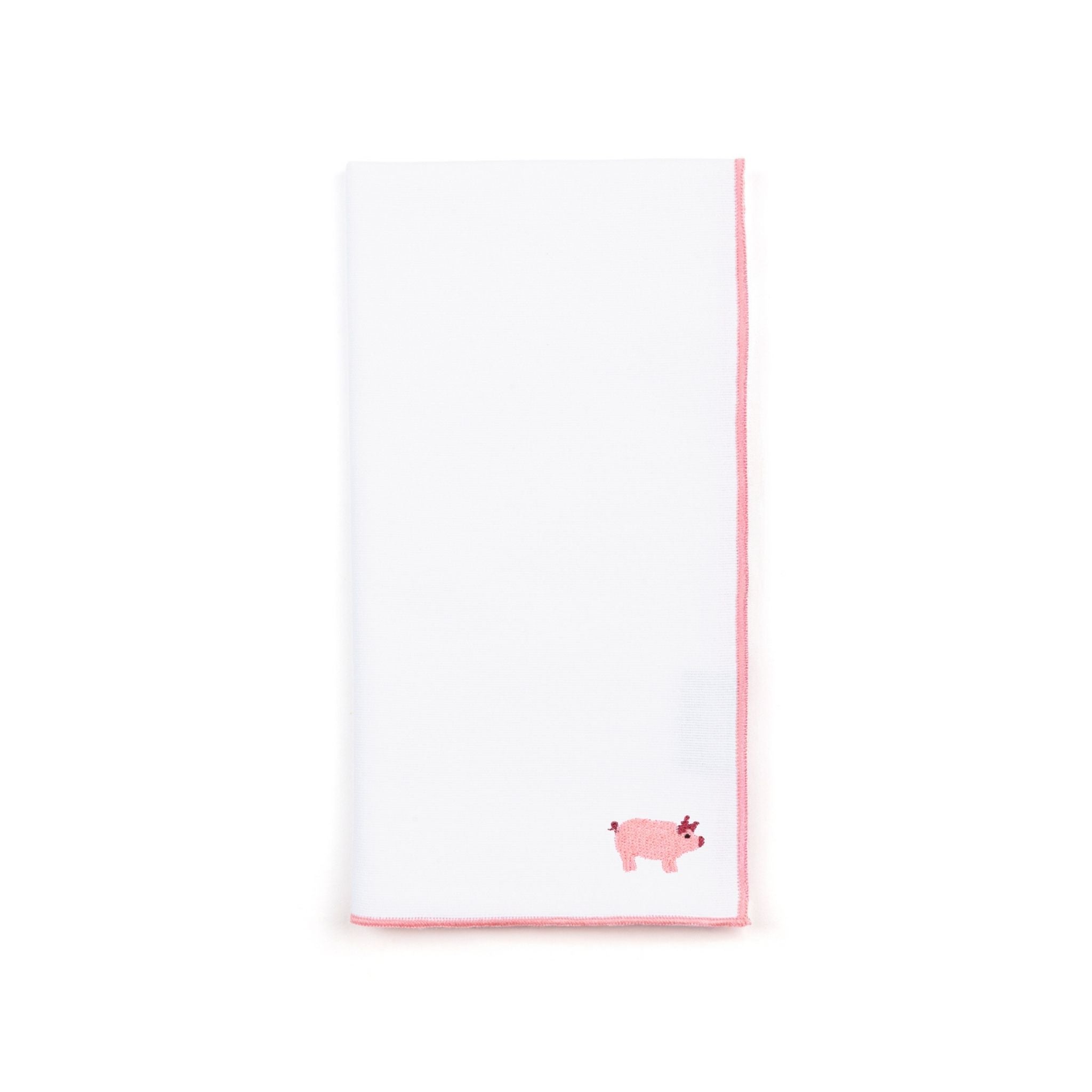 White Nazaré napkins with farm embroidery - Torres Novas