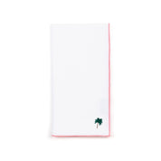 Guardanapos Nazaré em branco com bordado de verão