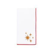 White Nazaré napkins with stars embroidery