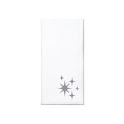 White Nazaré napkins with stars embroidery - Torres Novas
