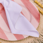 Serviettes de table Nazaré en blanc