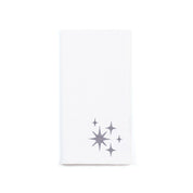 White Nazaré napkins with stars embroidery