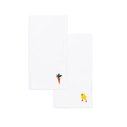 White Nazaré napkins with easter embroidery - Torres Novas