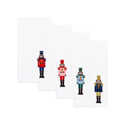 White Nazaré napkins with nutcracker embroidery - Torres Novas
