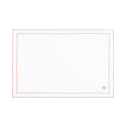 Nazaré white cotton table linen with embroidered small Christmas motifs - Torres Novas