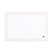 Nazaré white cotton table linen with embroidered autumn motifs - Torres Novas