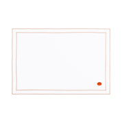 Nazaré white cotton table linen with embroidered autumn motifs - Torres Novas