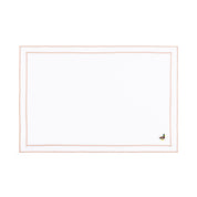 Nazaré white cotton table linen with embroidered farm animals - Torres Novas