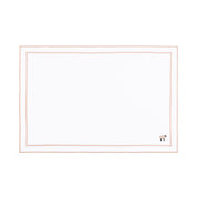 Nazaré white cotton table linen with embroidered farm animals - Torres Novas