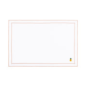 Nazaré white cotton table linen with embroidered fruits - Torres Novas