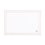 Nazaré white cotton table linen with embroidered retro sports motifs - Torres Novas