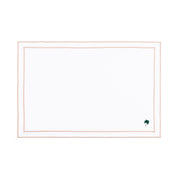 Nazaré white cotton table linen with embroidered summer motifs - Torres Novas