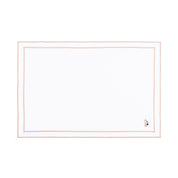 Nazaré white cotton table linen with embroidered summer motifs - Torres Novas