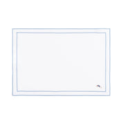 Nazaré white cotton table linen with embroidered retro sports motifs - Torres Novas