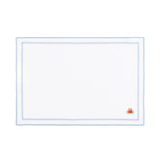 Nazaré white cotton table linen with embroidered summer motifs - Torres Novas