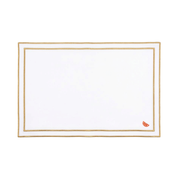 Nazaré white cotton table linen with embroidered fruits - Torres Novas