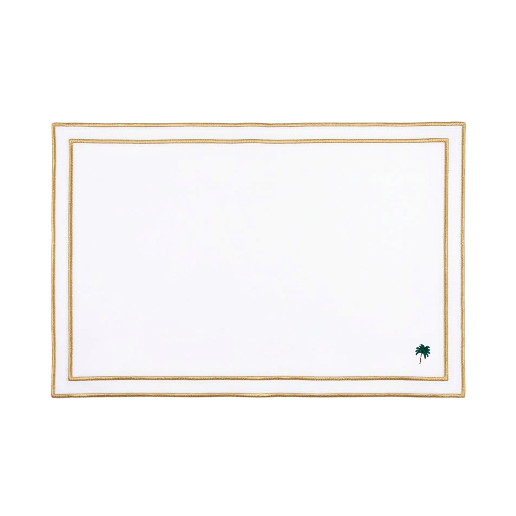 Nazaré white cotton table linen with embroidered summer motifs - Torres Novas