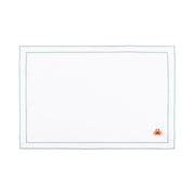 Nazaré white cotton table linen with embroidered summer motifs - Torres Novas