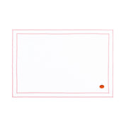 Nazaré white cotton table linen with embroidered autumn motifs - Torres Novas