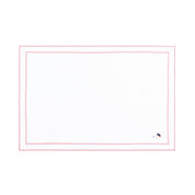 Nazaré white cotton table linen with embroidered retro sports motifs - Torres Novas