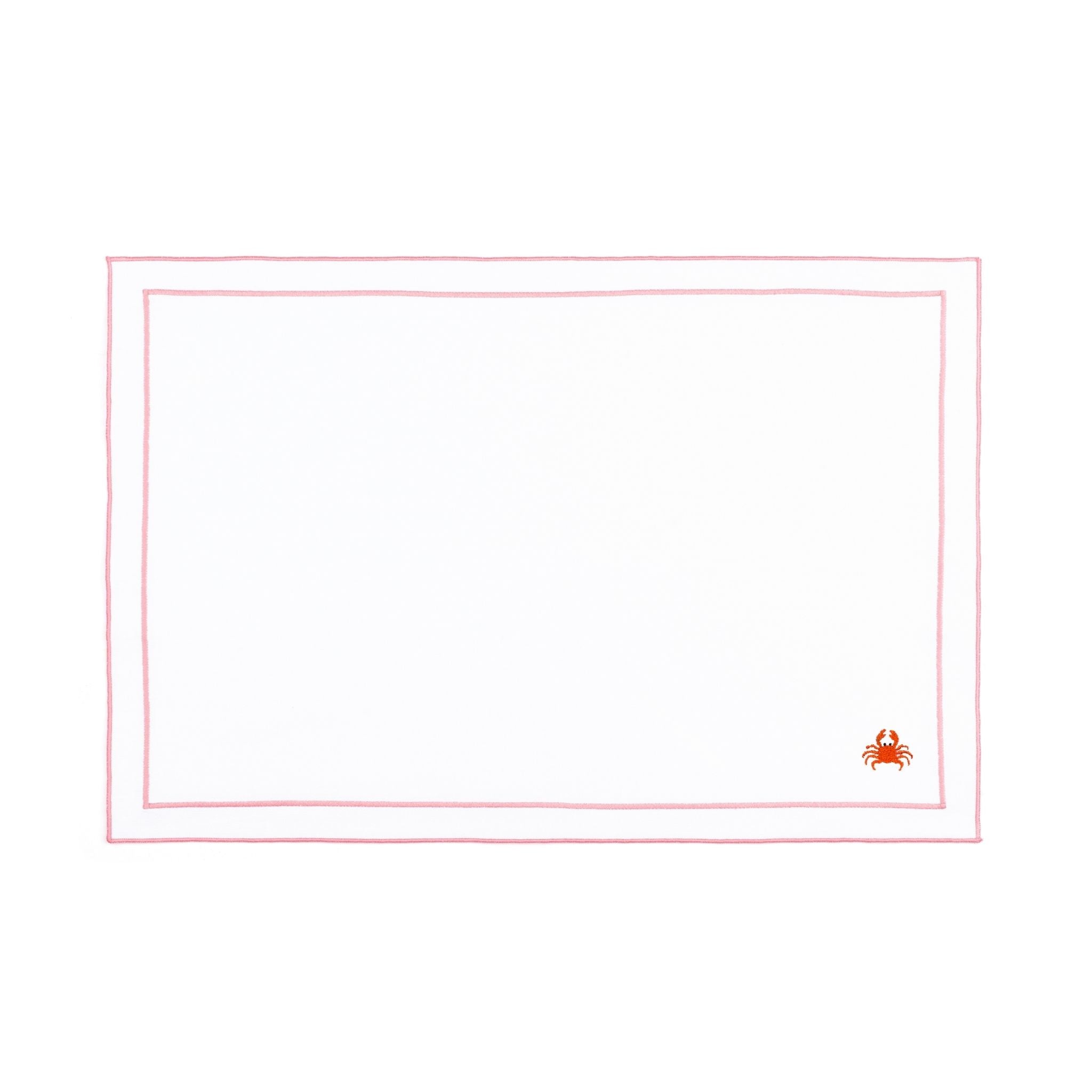 Nazaré white cotton table linen with embroidered summer motifs - Torres Novas