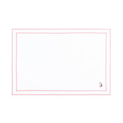 Nazaré white cotton table linen with embroidered summer motifs - Torres Novas