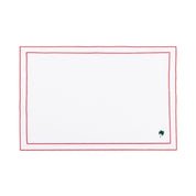 Nazaré white cotton table linen with embroidered summer motifs - Torres Novas