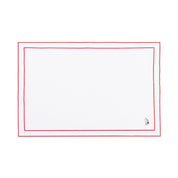 Nazaré white cotton table linen with embroidered summer motifs - Torres Novas