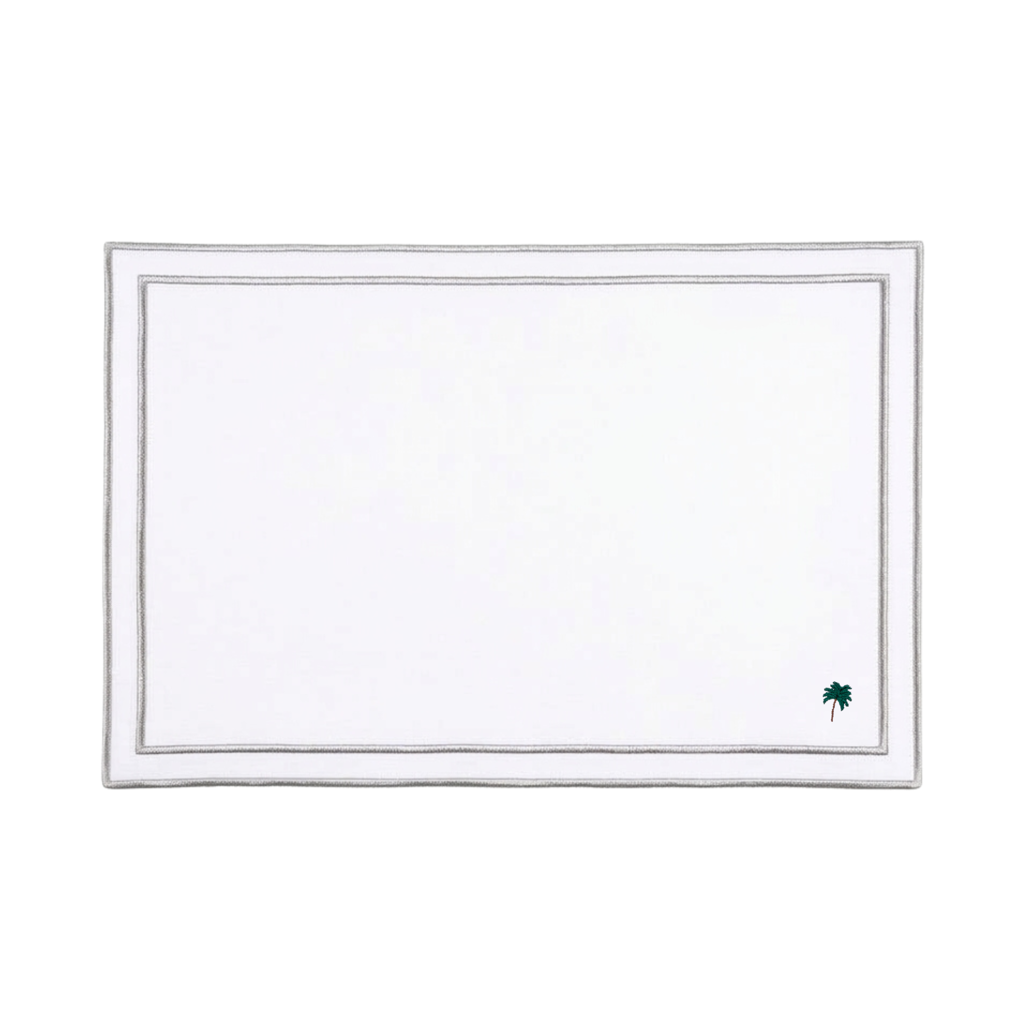 Nazaré white cotton table linen with embroidered summer motifs - Torres Novas