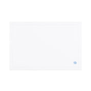 Nazaré white cotton table linen with embroidered small Christmas motifs - Torres Novas