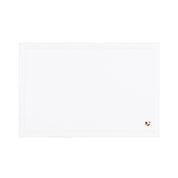Nazaré white cotton table linen with embroidered farm animals - Torres Novas
