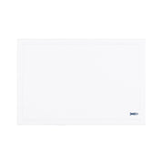 Nazaré white cotton table linen with embroidered Portugal-inspired motifs - Torres Novas