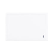 Nazaré white cotton table linen with embroidered Portugal-inspired motifs - Torres Novas