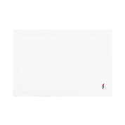 Nazaré white cotton table linen with embroidered retro sports motifs - Torres Novas